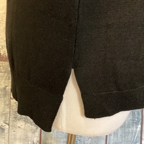 Adrianna Papell NWT Funnel Neck Sweater long sheer sleeves XS office workwear - Picture 11 of 16
